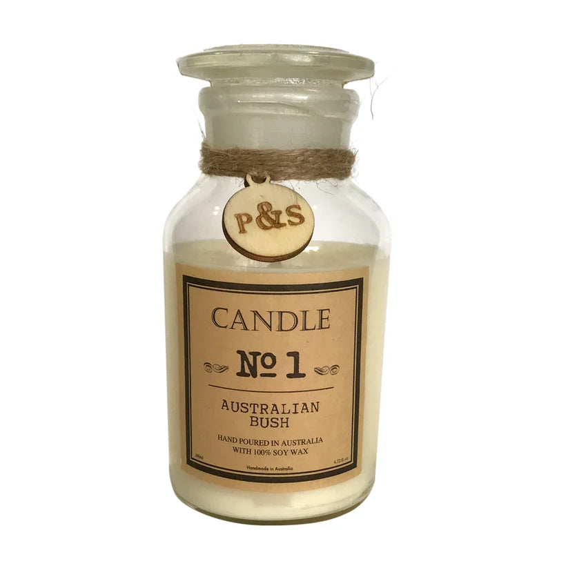 Candle-Australian Bush 40Hr Clear