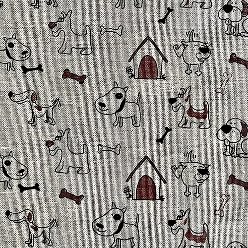 Tea Towel - Playful Dogs