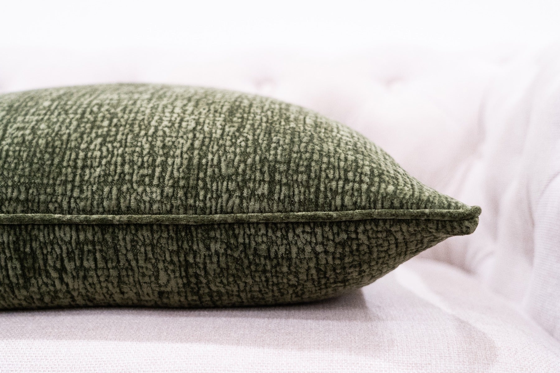 Cushion Venetia 55x55cm Olive Green