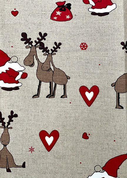 Christmas is Coming Tea Towel