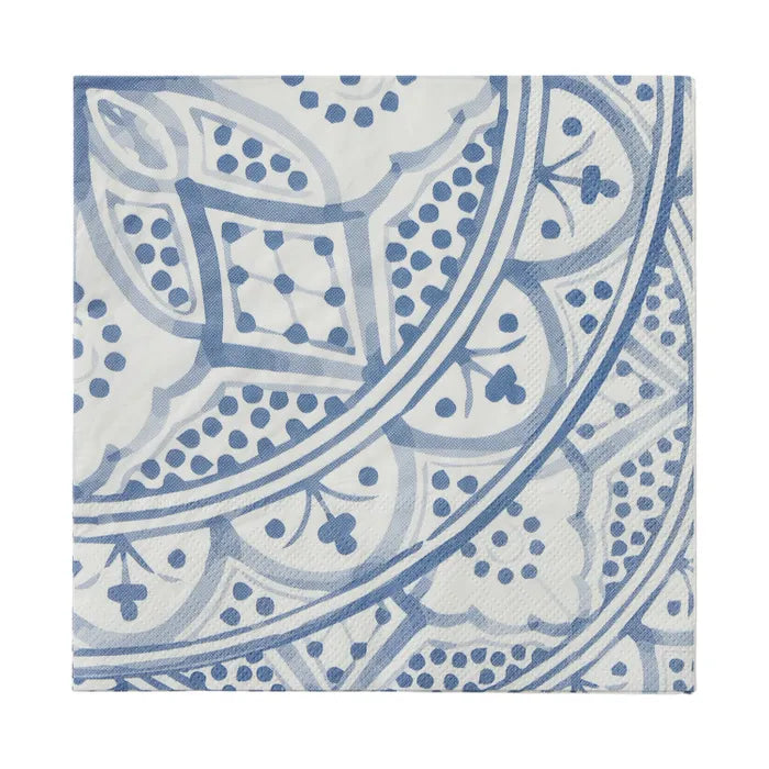 Aleah Blue 20pk Paper Napkins