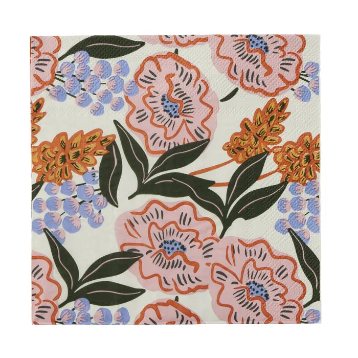floral napkin