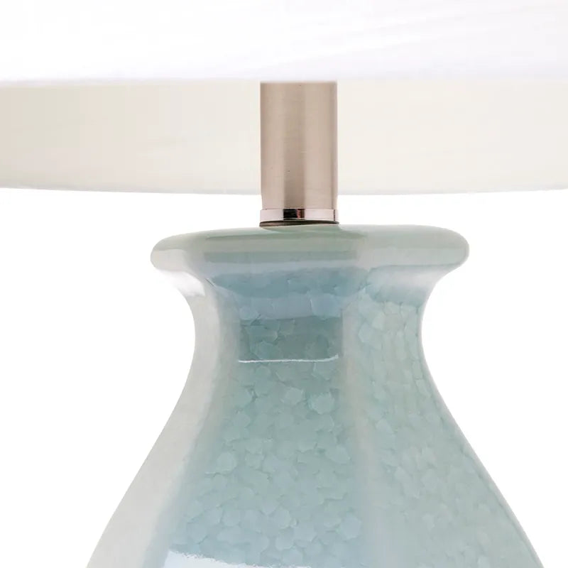 Detail shot - duck egg lamp