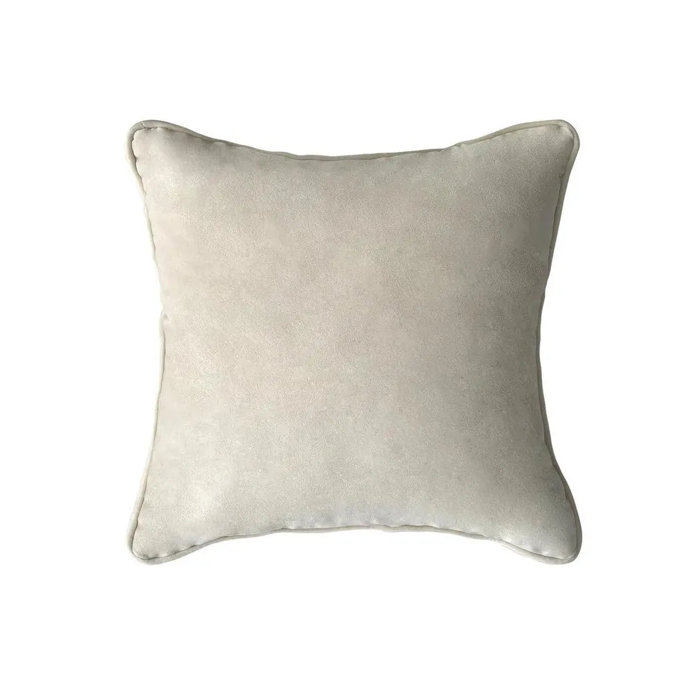 Cushion Cream Velvet 55x55cm