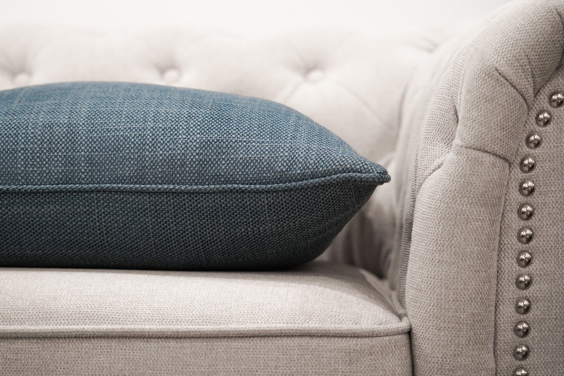 Harlow Blue 55cmx55cm Cushion