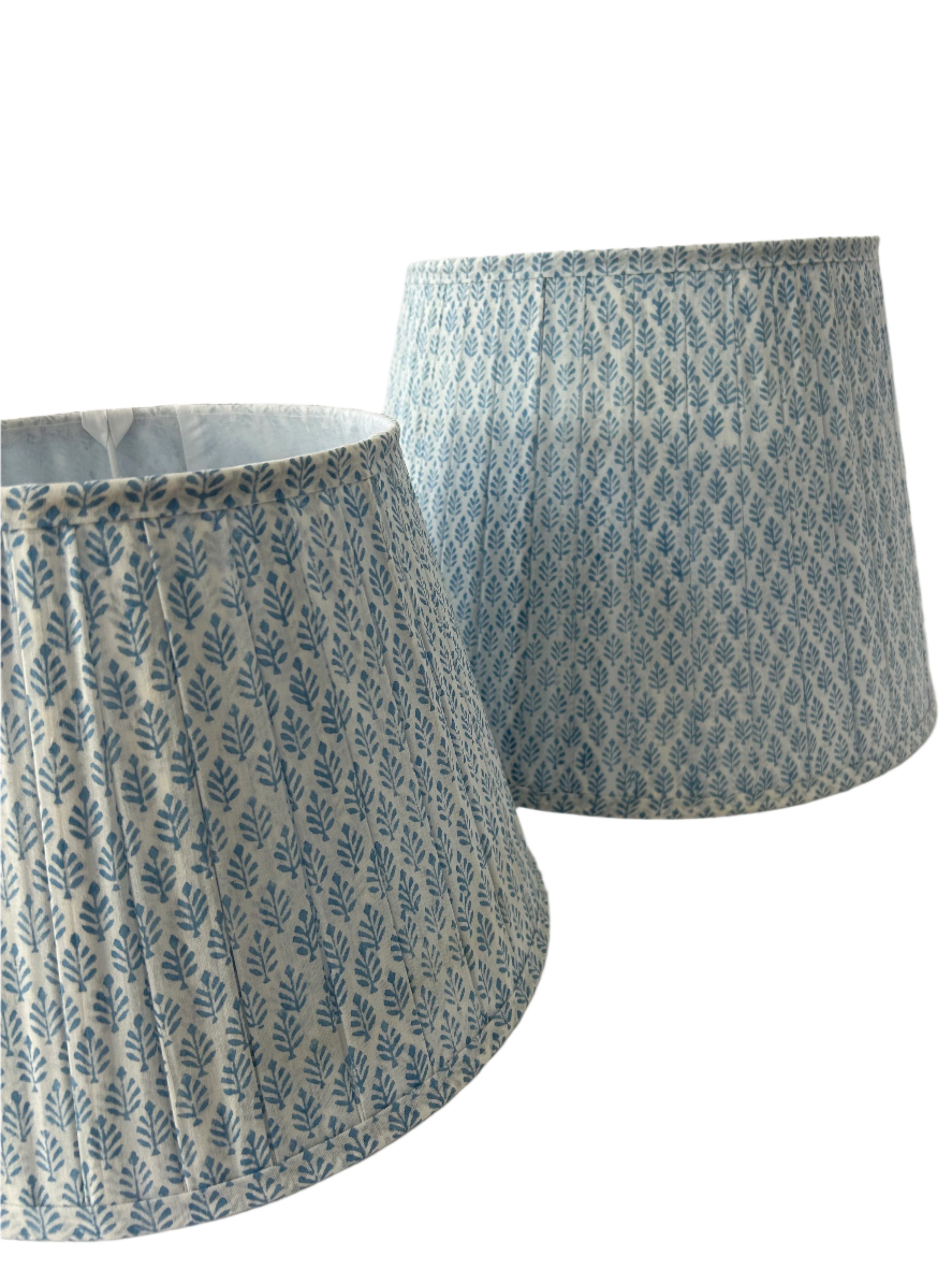 Patterned fabric roll on a white background