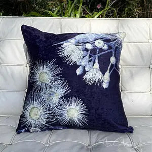 Kalypto Indigo Square Cushion