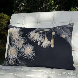 Kalypto Luki Lumbar Linen Cushion