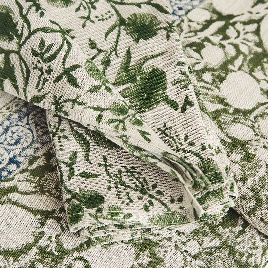 NAPKIN SET/4 FOREST FORAGE