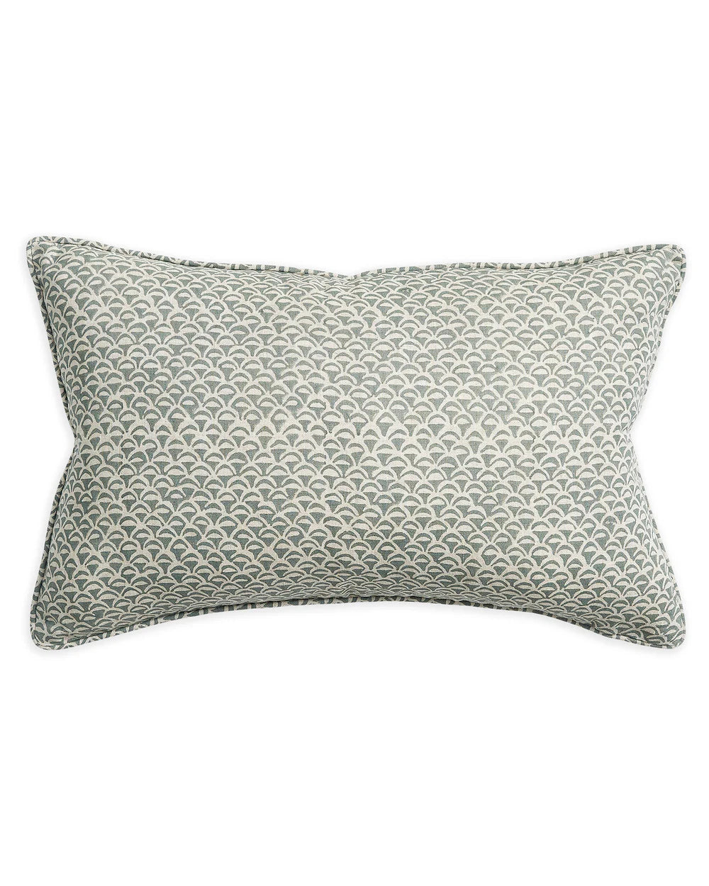 Cushion: Grey pattern Linen 35x55cm