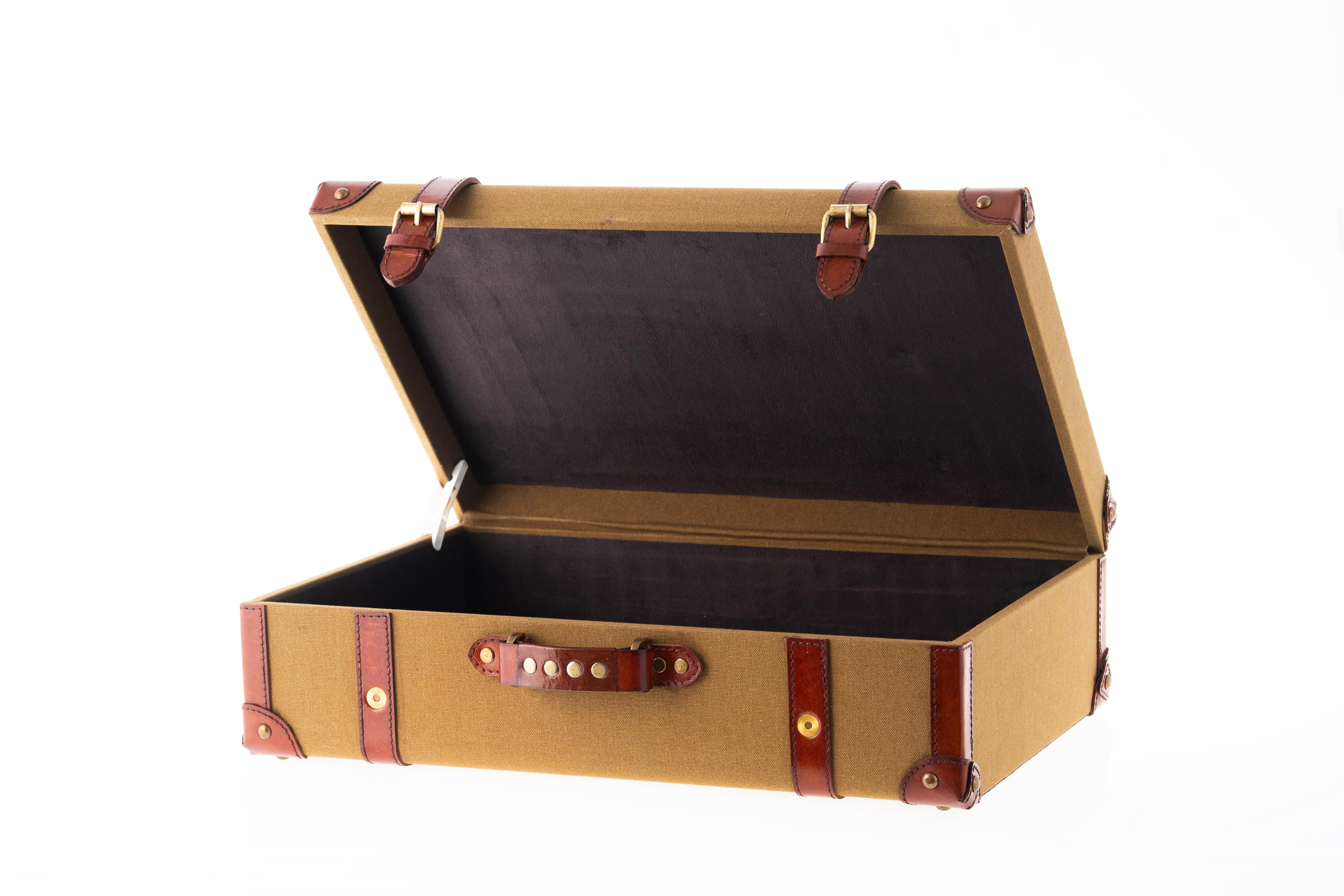 Paddington Canvas and Leather Case SML