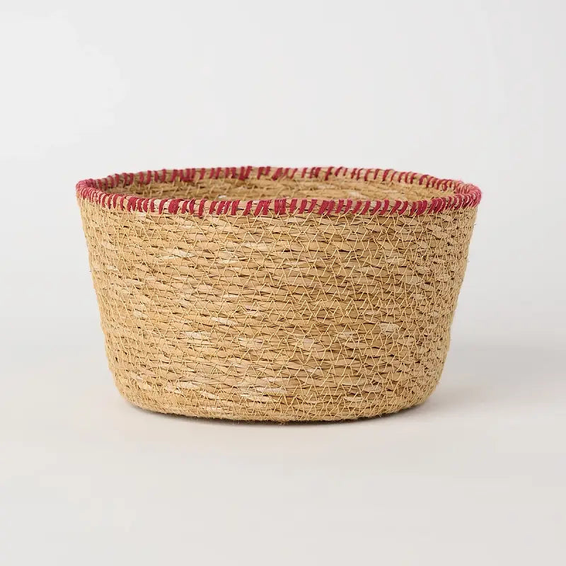 Woven Round Seagrass Basket