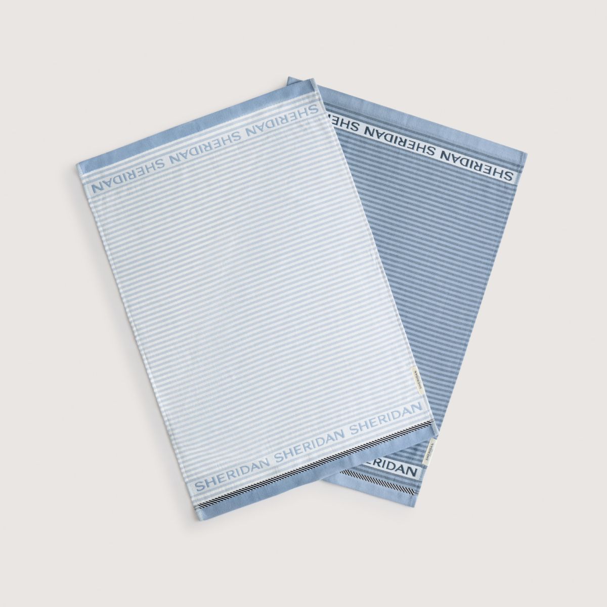 Sheridan Vita Tea Towel Glacier Set of 2