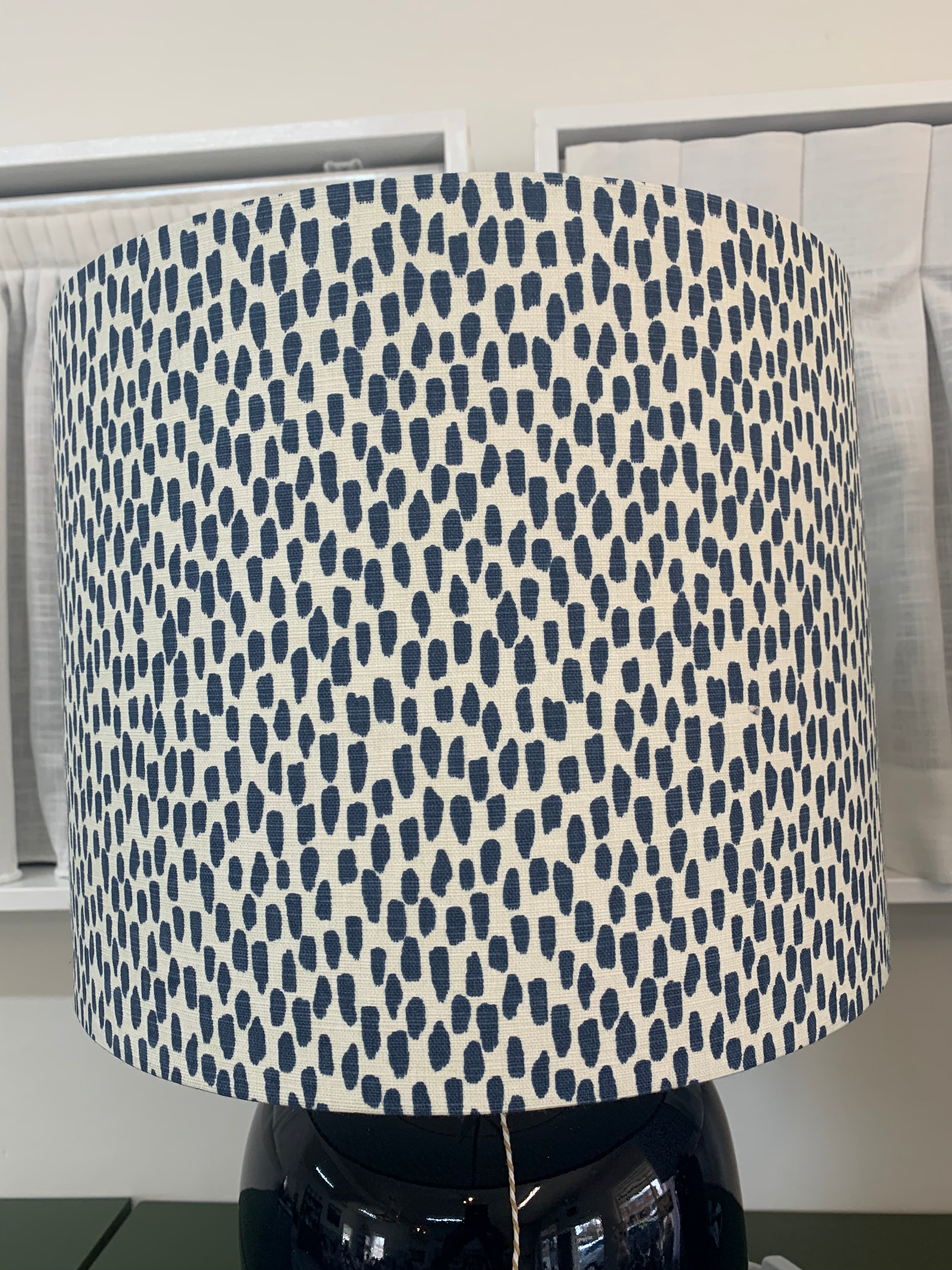 Blue Sun Shower 35cm Lamp Shade