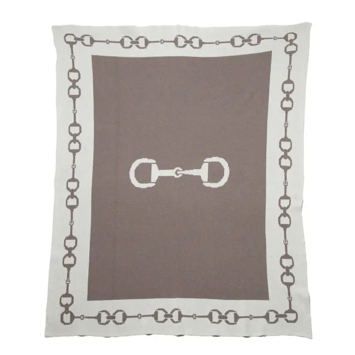 Throw Blanker Snaffle Bit Border