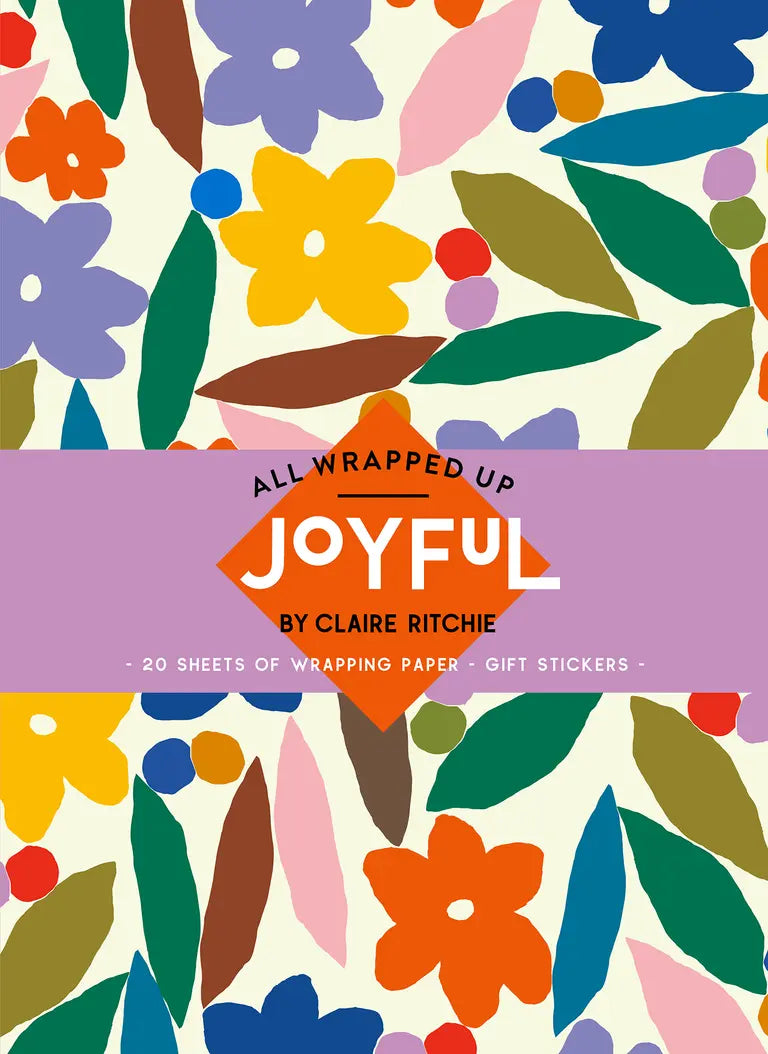 Joyful Wrapping Paper Book