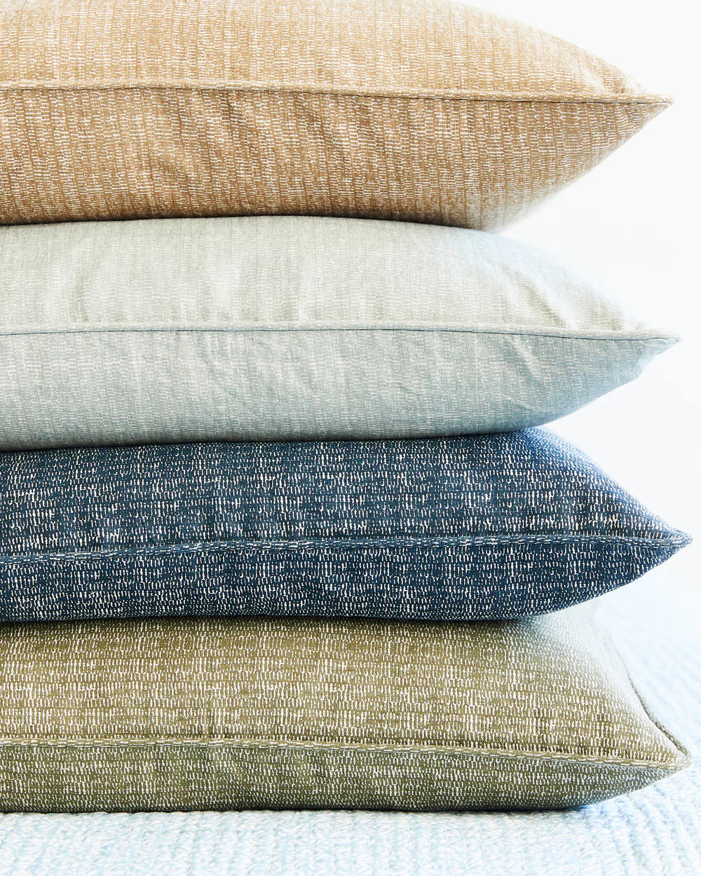 Friuli Celadon Linen Cushion 55x55cm