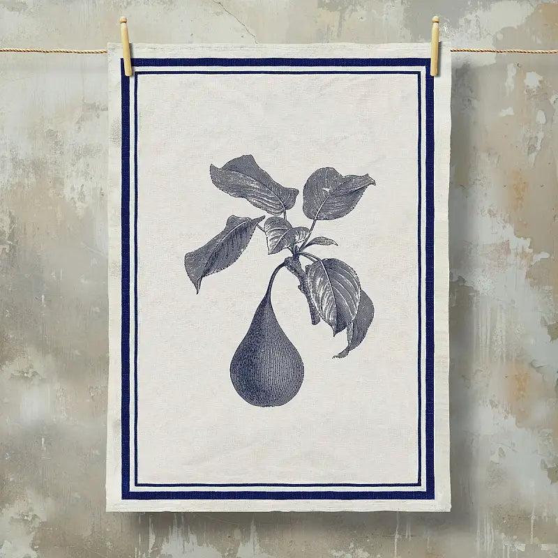 Grainsack Botanic Tea Towel-Pear