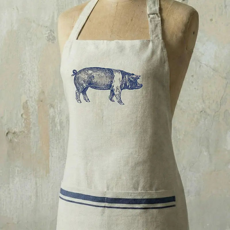 Grainsack Farmyard Apron-Pig