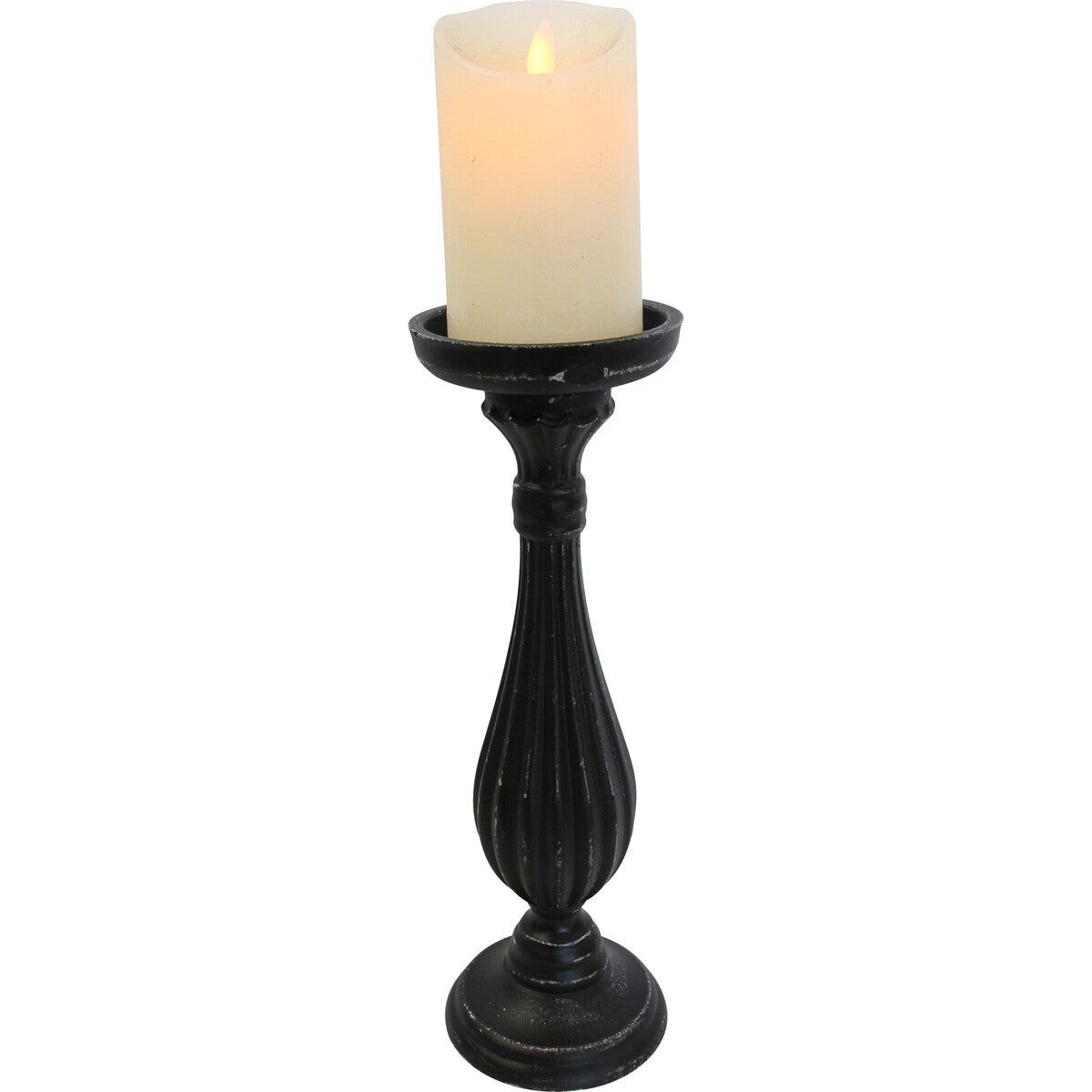 Candlestick Potter Black 33cm