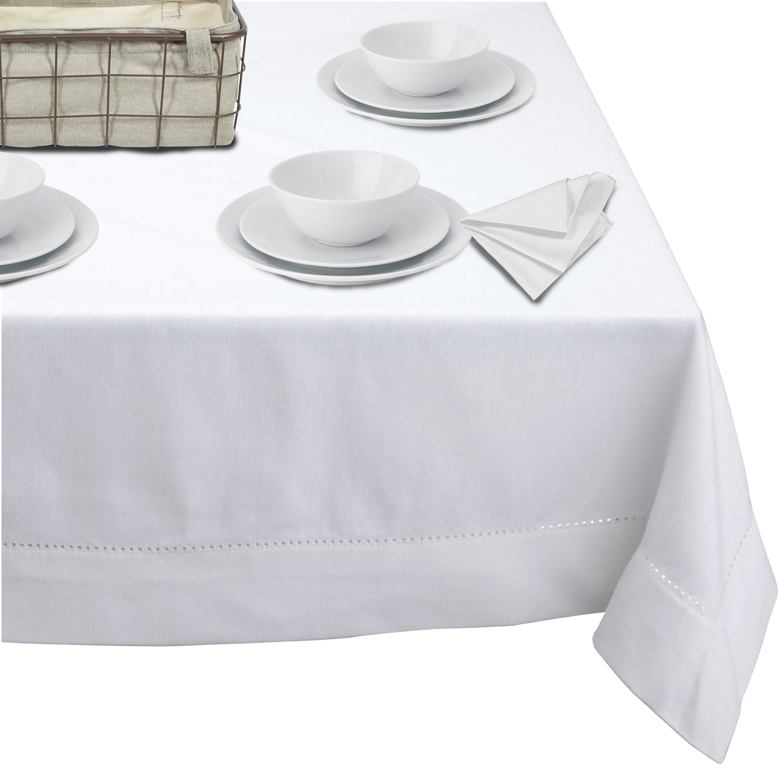 Hemstitch Table Cloths