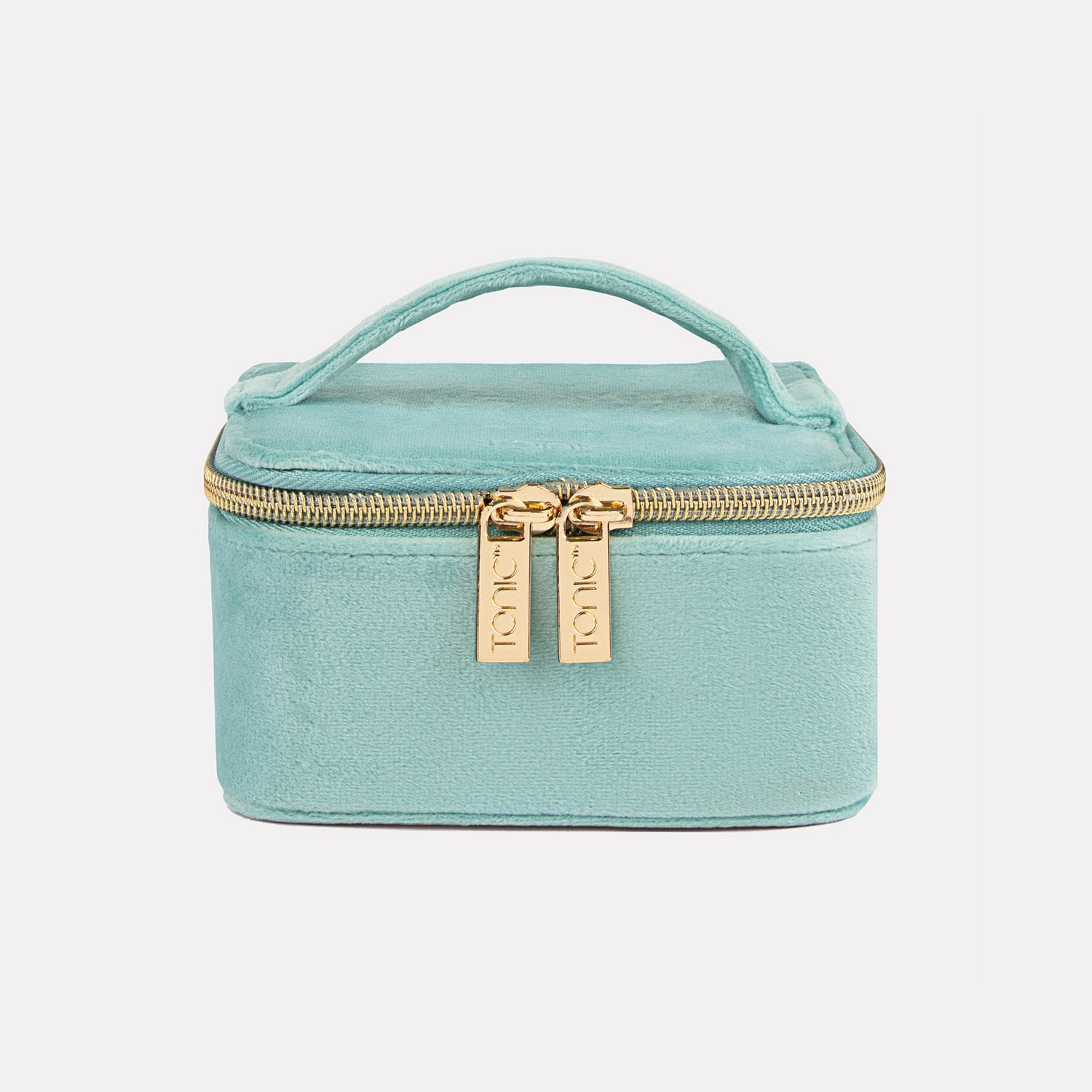 Jewellery Cube - Luxe Seafoam Velvet