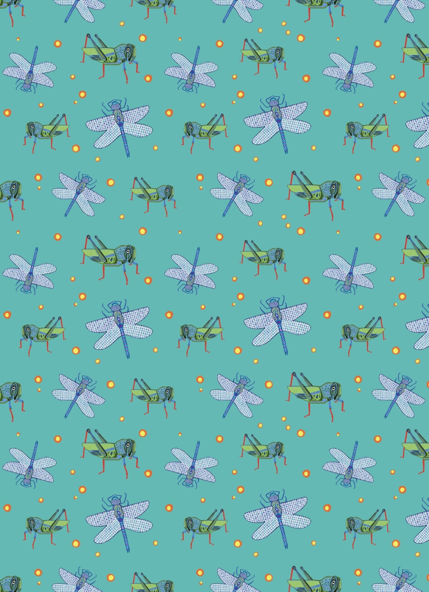 Birds & Bugs Wrapping Paper Book