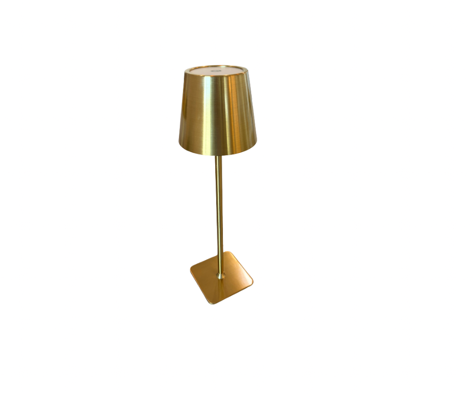 Lumus portable gold lamp (Rechargeable)
