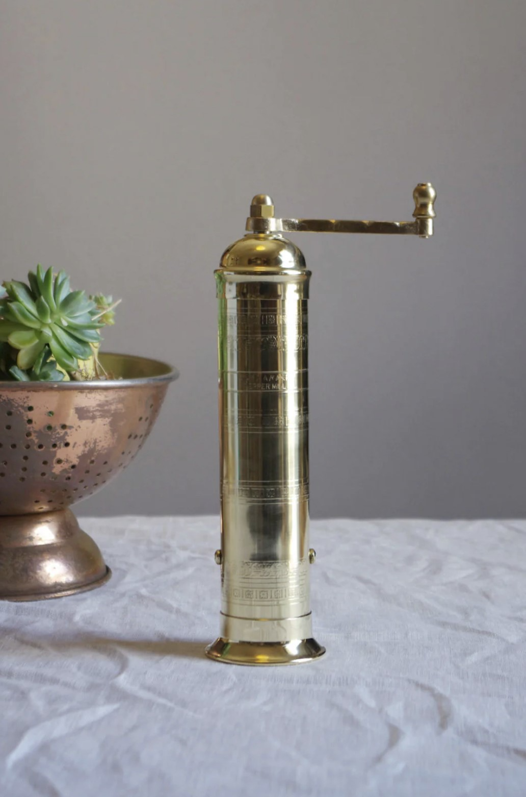 Brass Pepper Mill 105