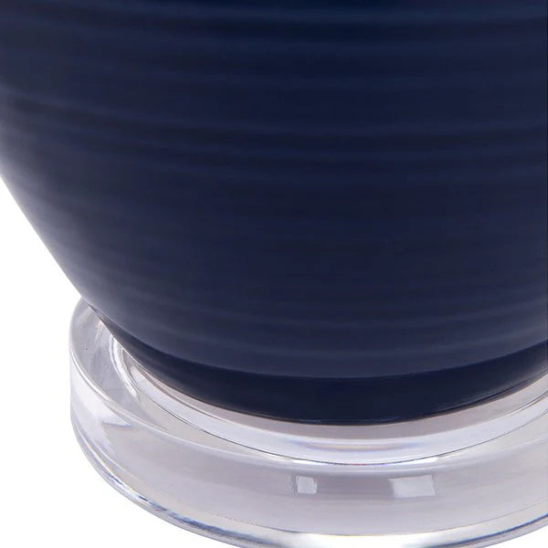 Bronte Table Lamp & Shade (Navy)