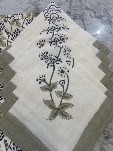 Juniper Placemat and Napkin Set X 6