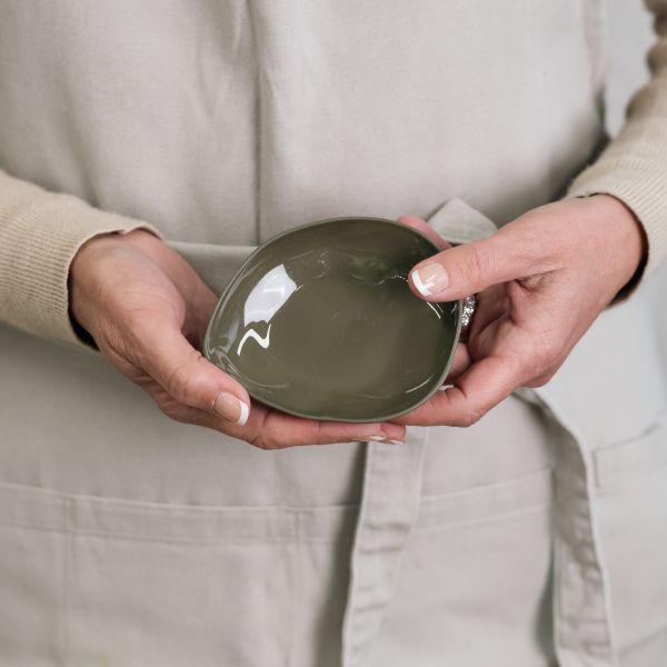 Trinket Bowl Flax 11cm