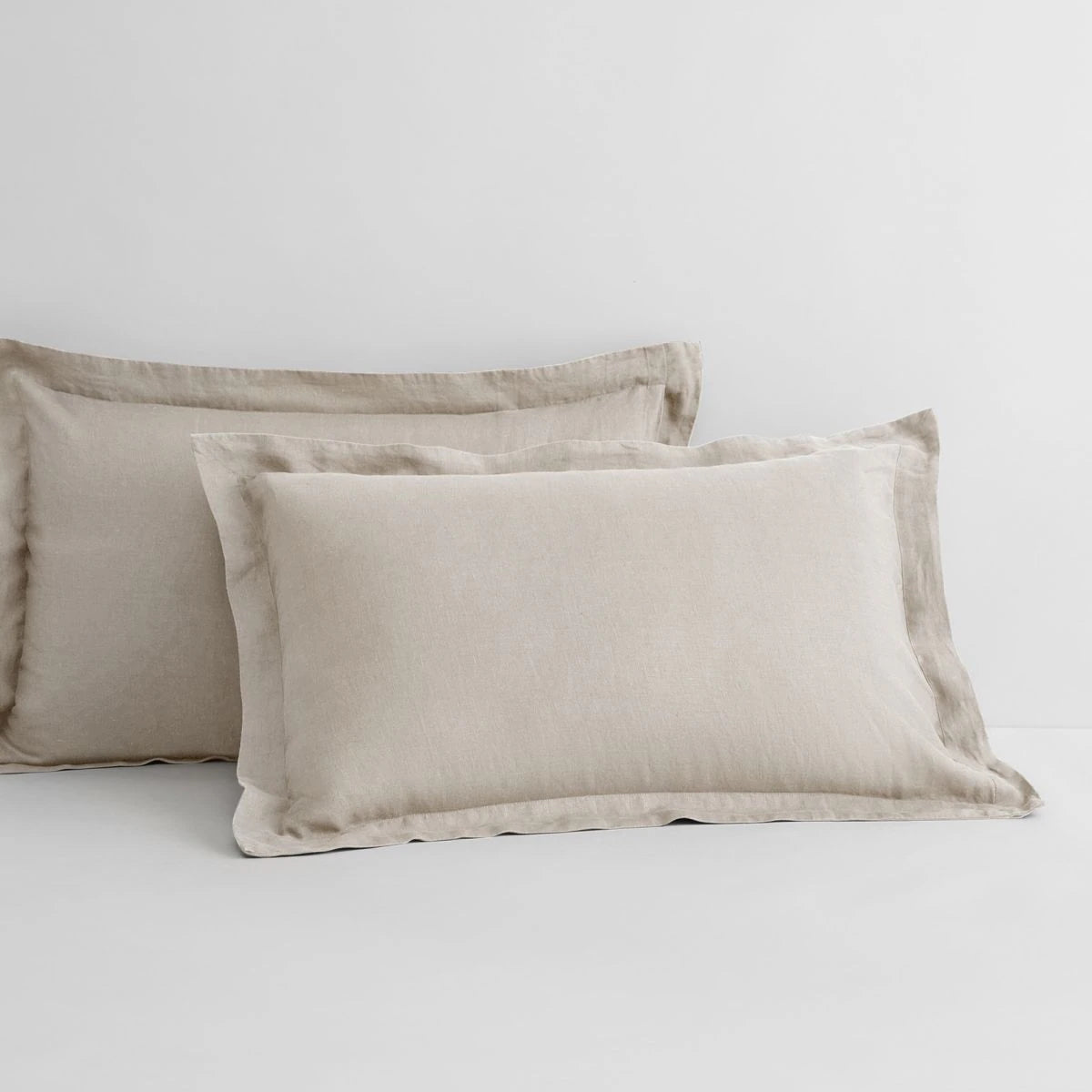 Sheridan Tailored Linen flax Pillowcase Pair