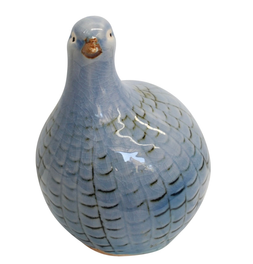 Guinea Fowl Soft Blue Upright
