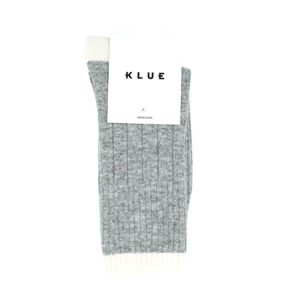 Socks Merino Wool Grey & White
