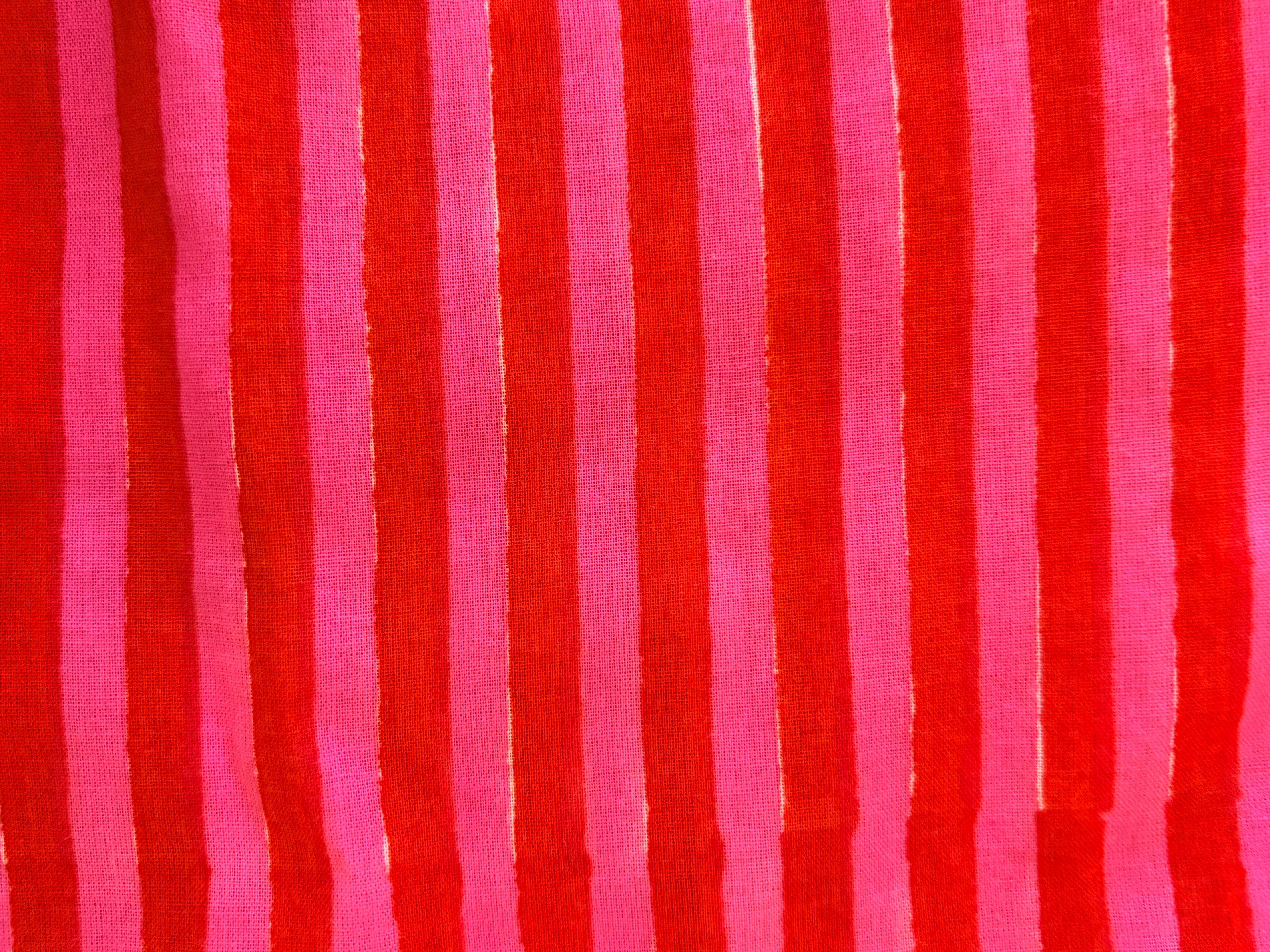 Slumber Pants Red Pink Stripe