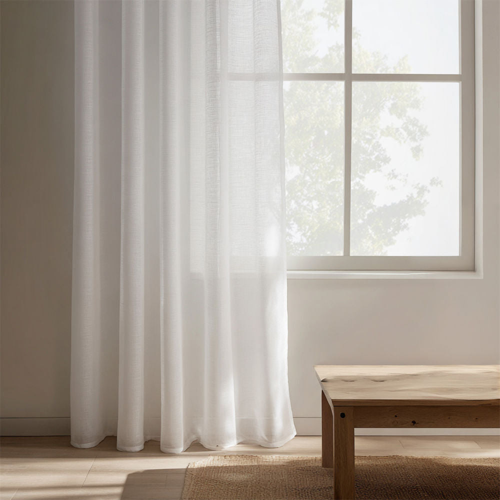 Zephyr Eyelet Sheer Curtain