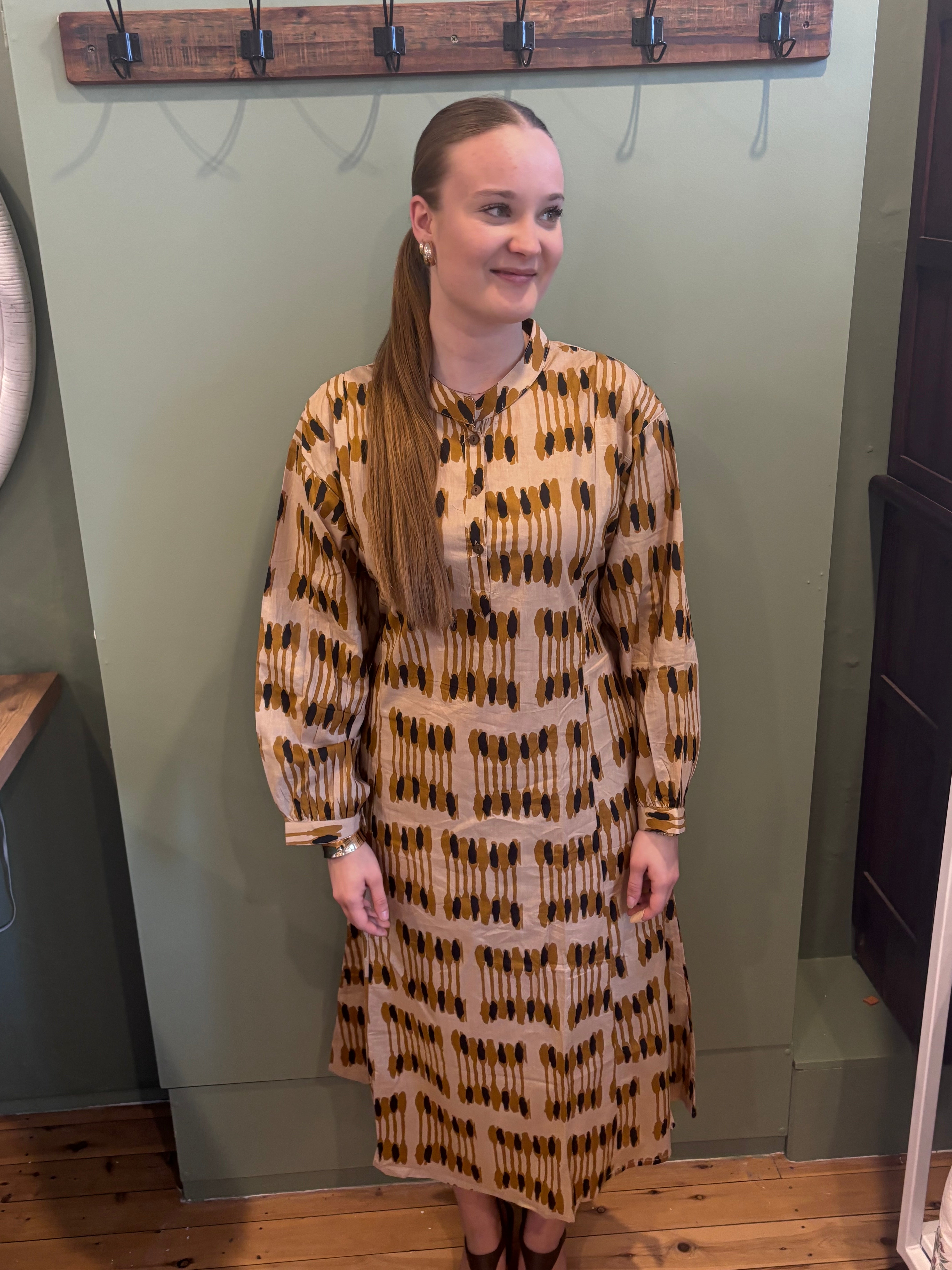 Dress Block Print Meg