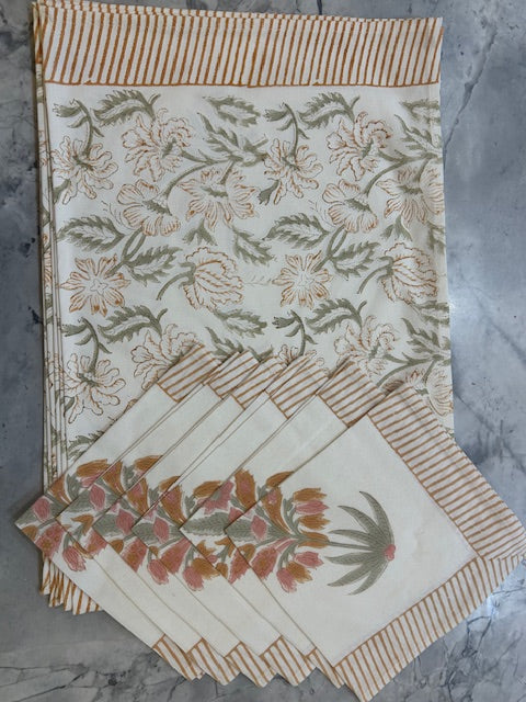 Marigold set of napkins and placemats X 4