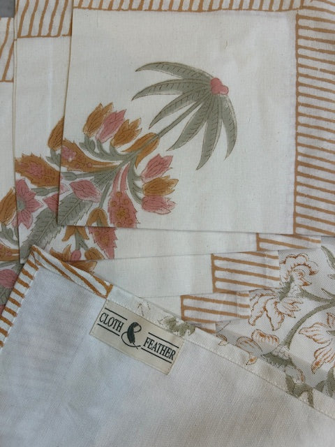 Marigold Placemat & Napkin Set/6