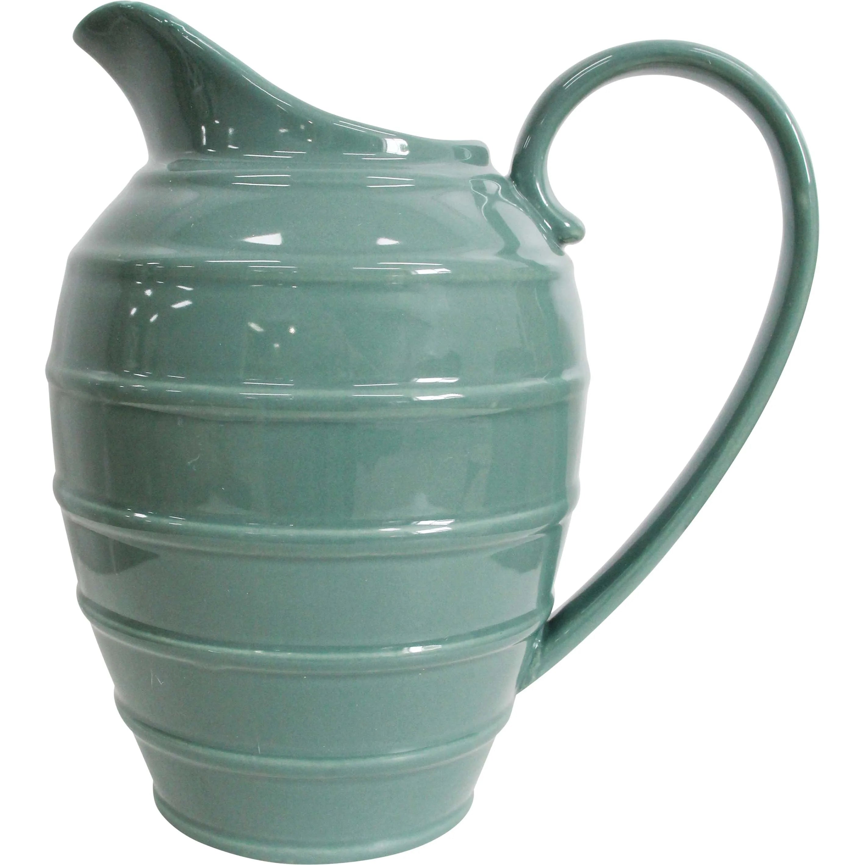 Jug Ribbed French Bayleaf