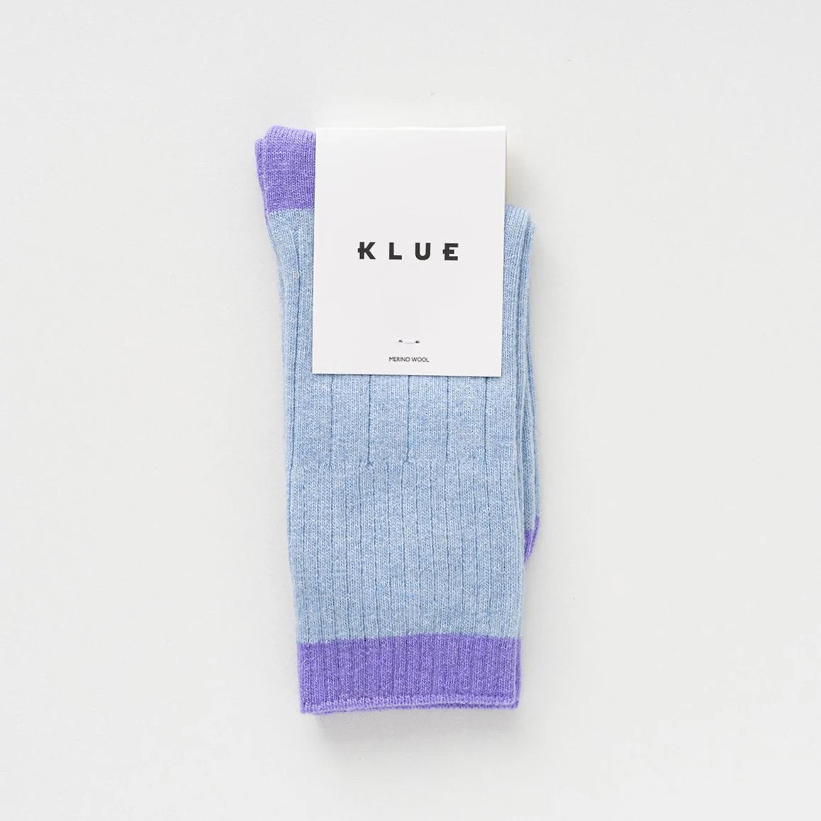 Socks Merino Wool Blue & Lavender