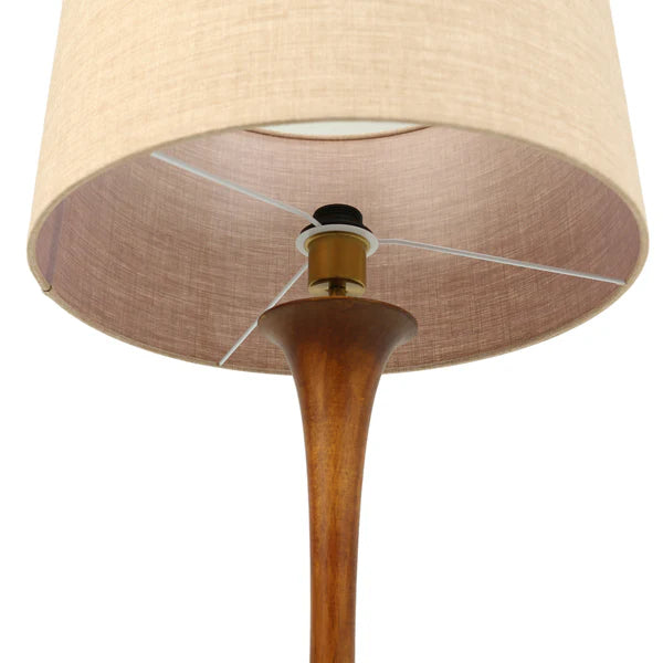 Soraya Floor Lamp - Walnut