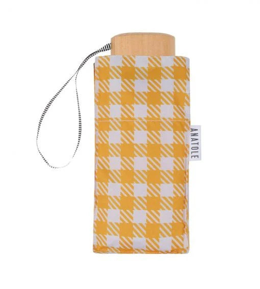 Umbrella HAMOND Anatole Yellow Gingham