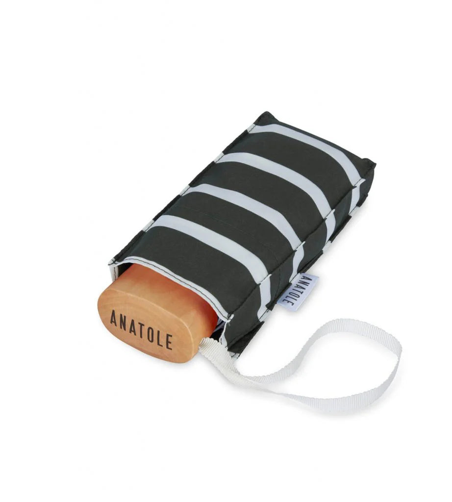 Umbrella CHARLES Anatole Khaki Stripes