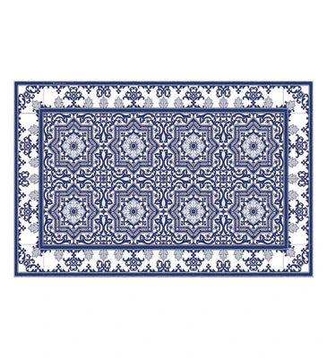 Beija Flor Placemat Armenian Blue