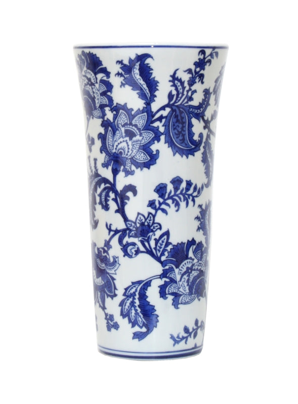 Vase Blue and White Botanic