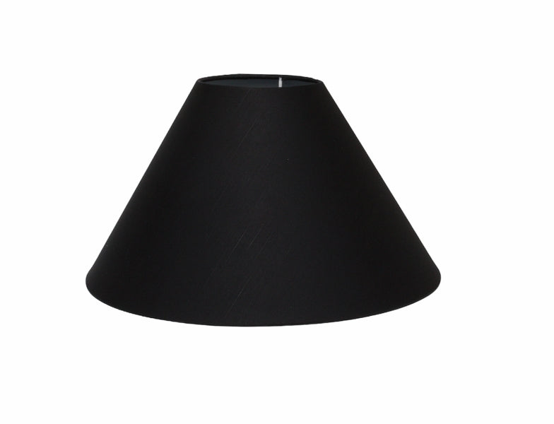 Lampshade Coolee Black Med 13x36x23cm