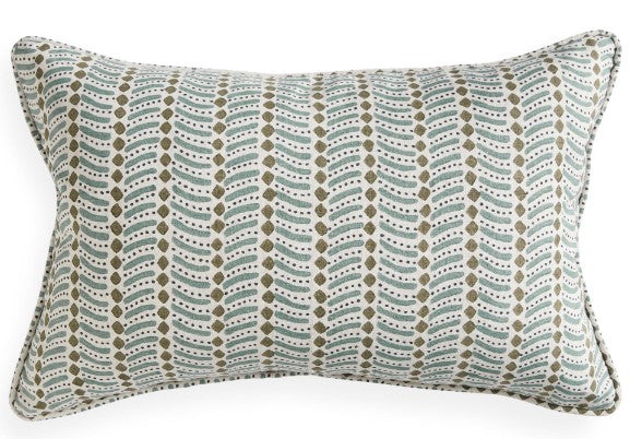 Dubrovnik Slate Linen Cushion 35 x 55cm