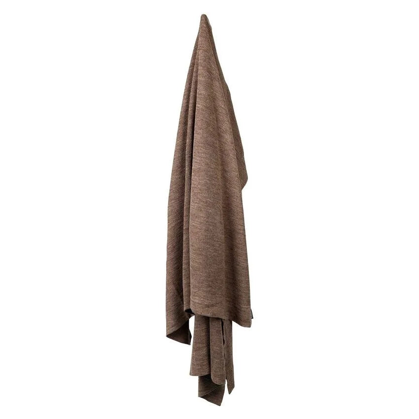 Lancaster Wool Throw Brown